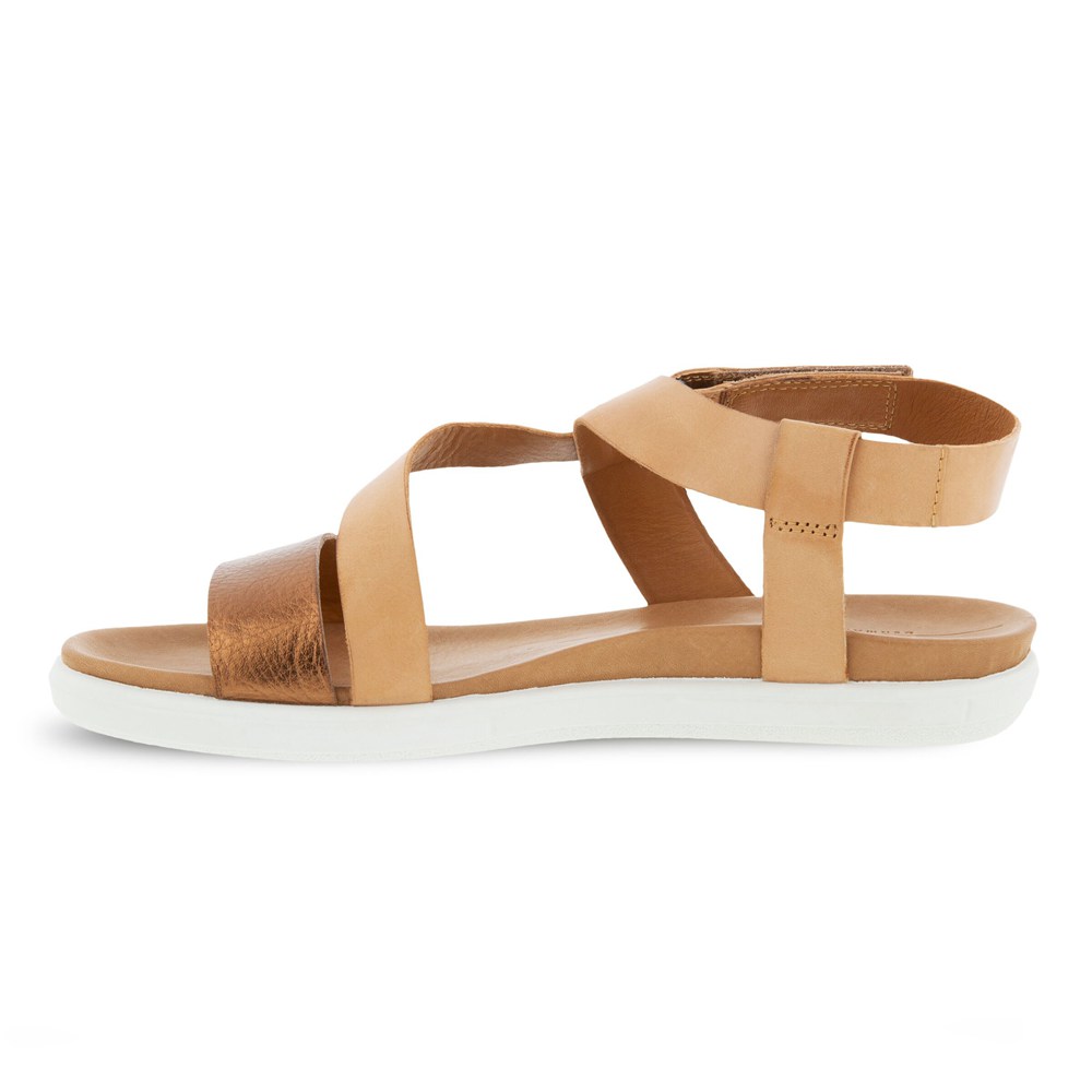 Sandalias Mujer - ECCO Simpil Flat - Kaki - SYZ321409